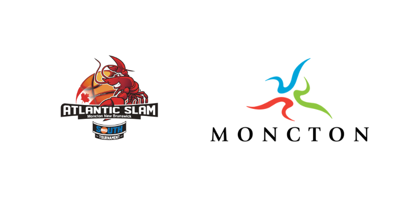 Atlantic Slam and City of Moncton Logos