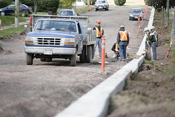 City of Moncton Sidewalk Installation