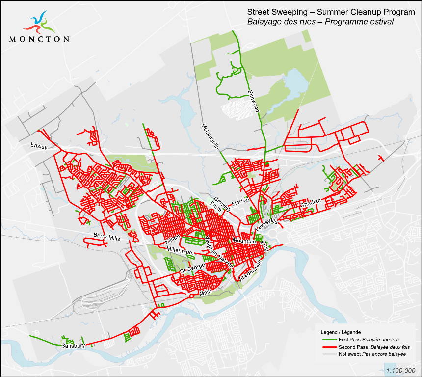 Street sweeping - August 6