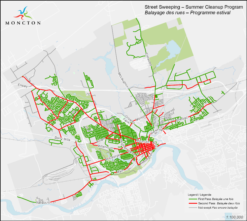Street sweeping - June 24