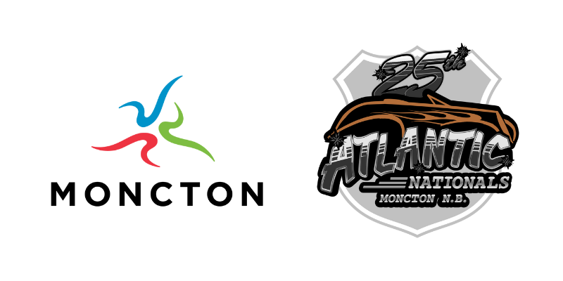 City of Moncton and Atlantic Nationals 25th anniversary logos