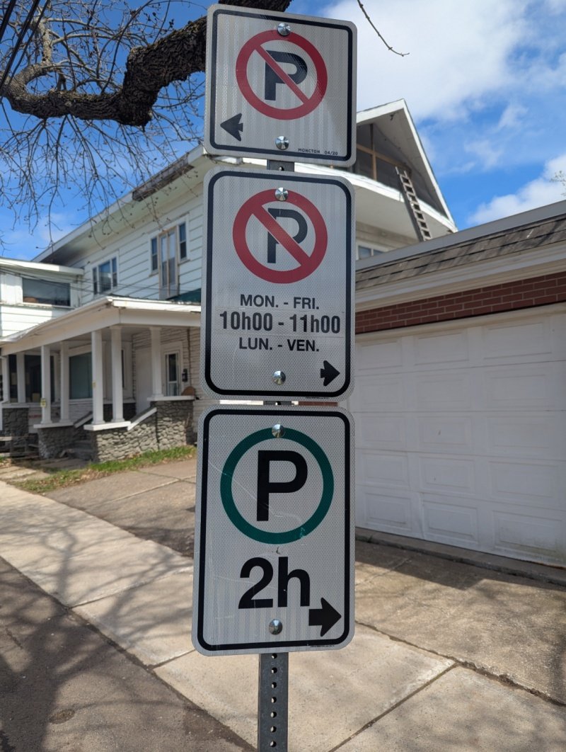 Parking restrictions