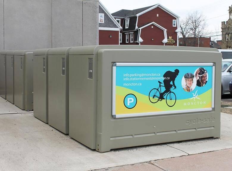 Moncton Bike Lockers