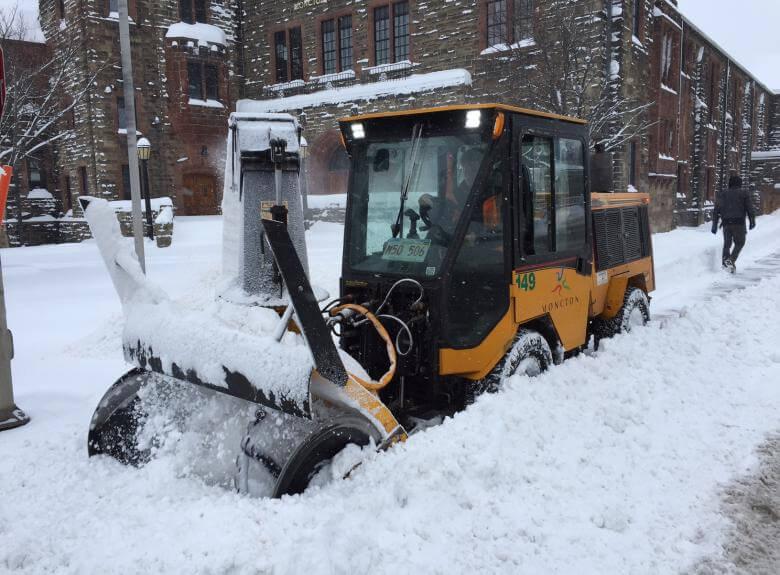 City of Moncton Sidewalk Snow Removal