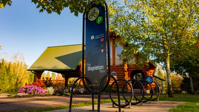 Mapleton Park in autumn