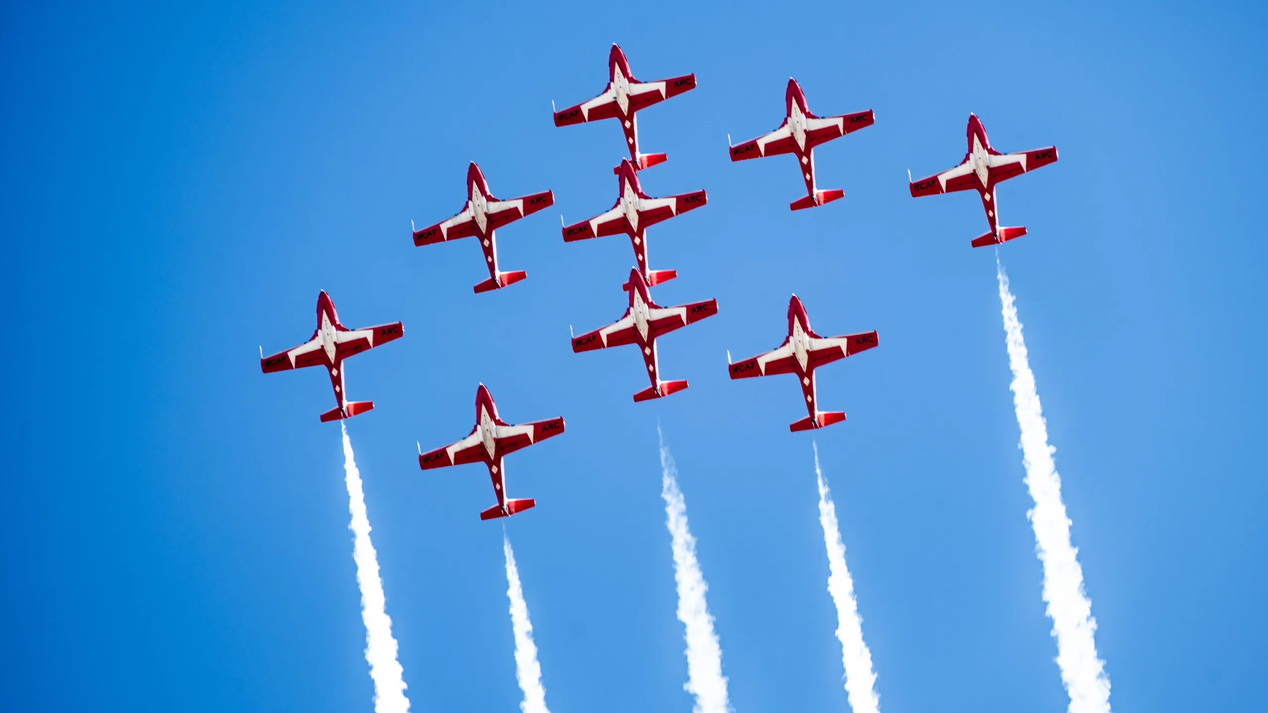 Snowbirds aerial performance