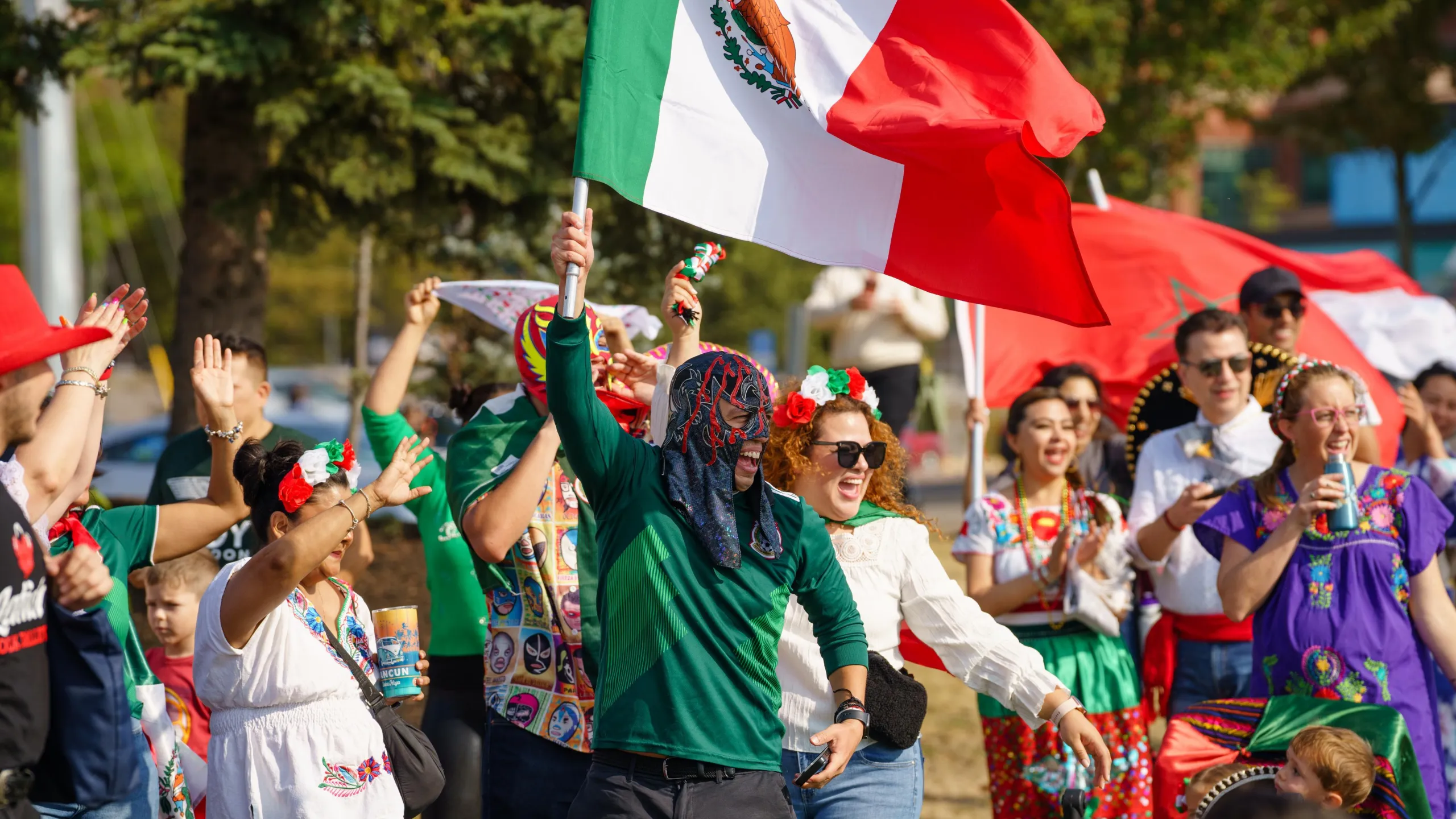 Multicultural celebration