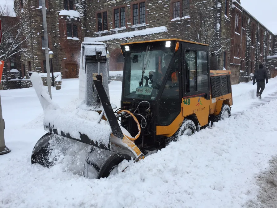 City of Moncton Sidewalk Snow Removal