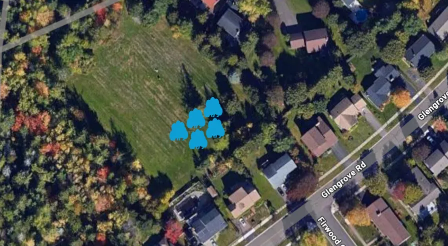 Grove Hamlet tree locations