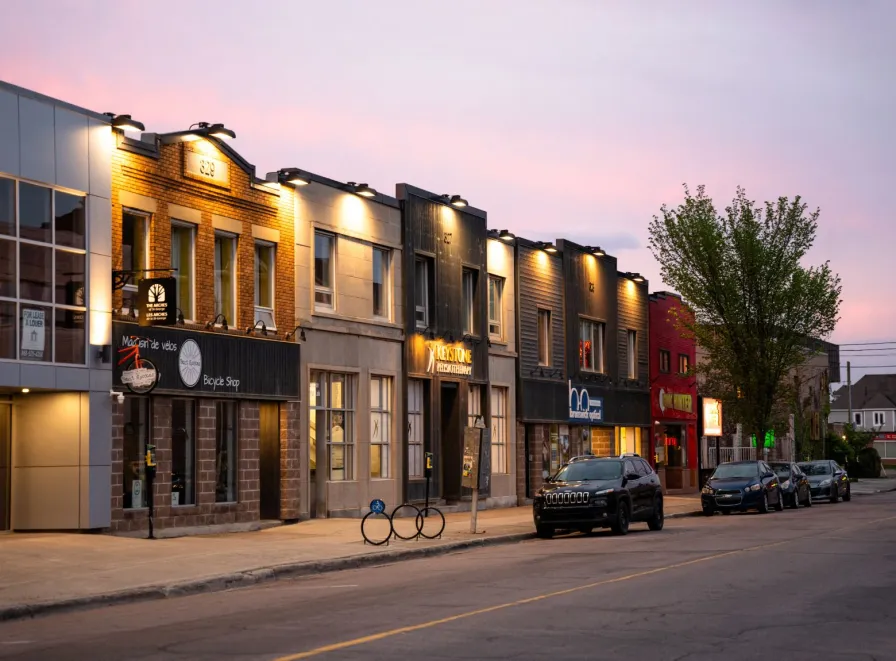 Businesses on St. George Street