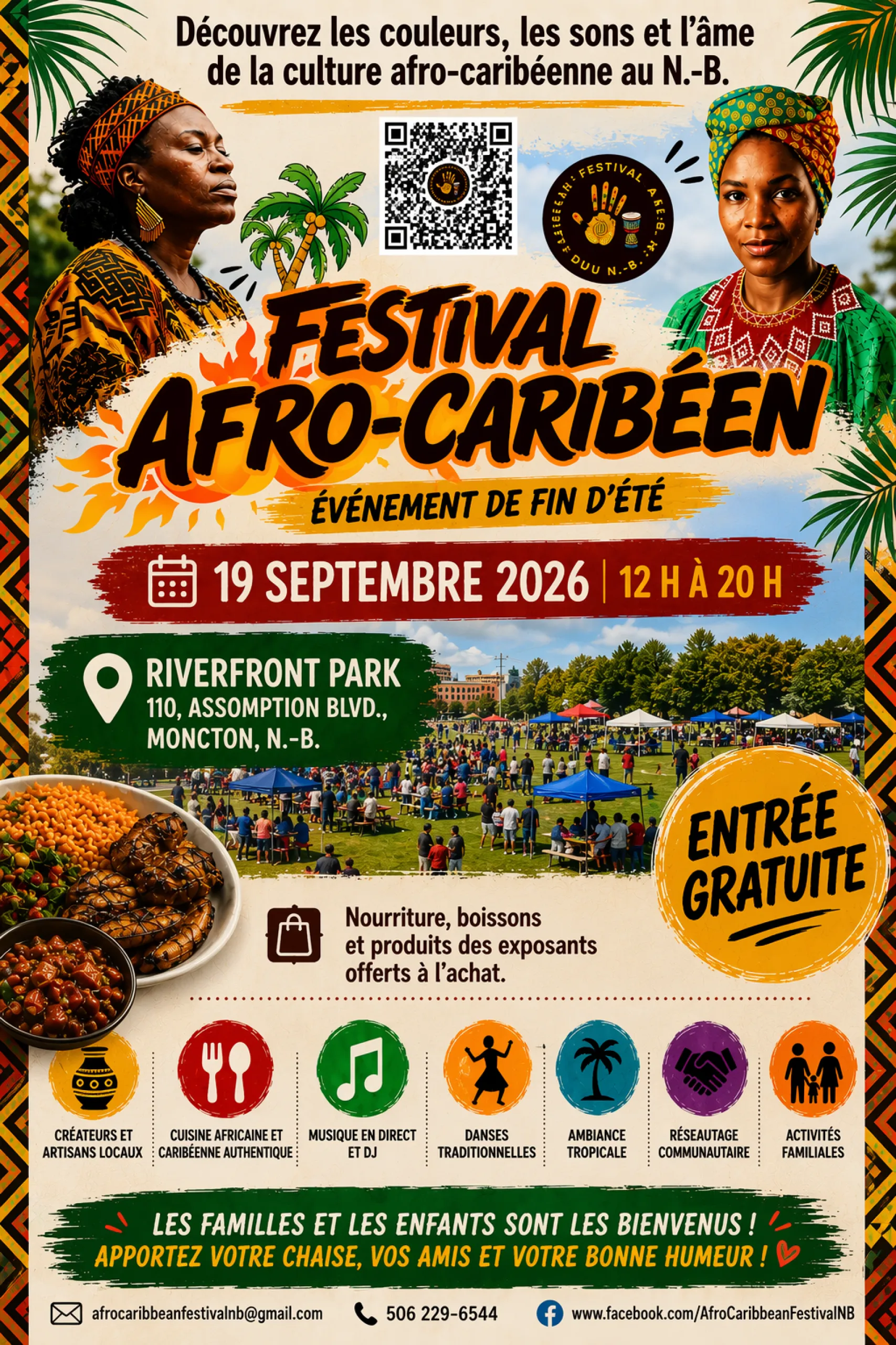 Festival afro-caribéen 2026 - Affiche