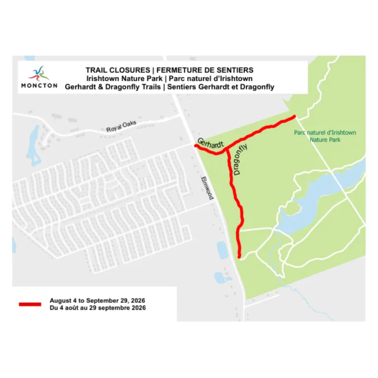 Irishtown Nature Park’s Dragonfly and Gerhardt trails